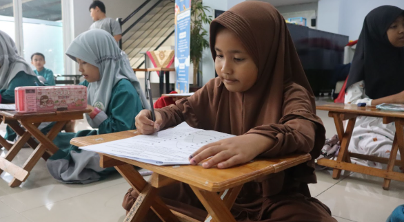 Markaz Quran Anak Shaleh Gelar Ujian Akhir Semester dengan Semangat!